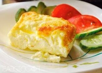 Omelett mit Gemüse für die Keto-Diät