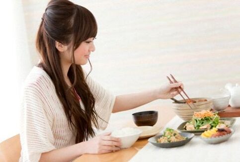 Essen nach japanischer Diät