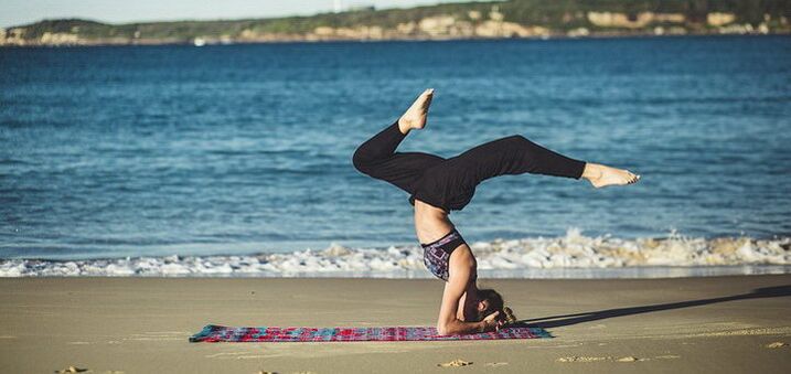 Outdoor-Yoga zum Abnehmen